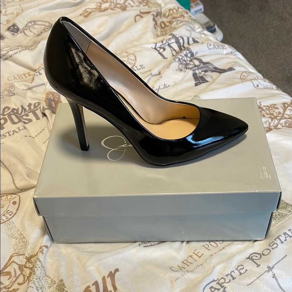 Elegant Black Stiletto Heels